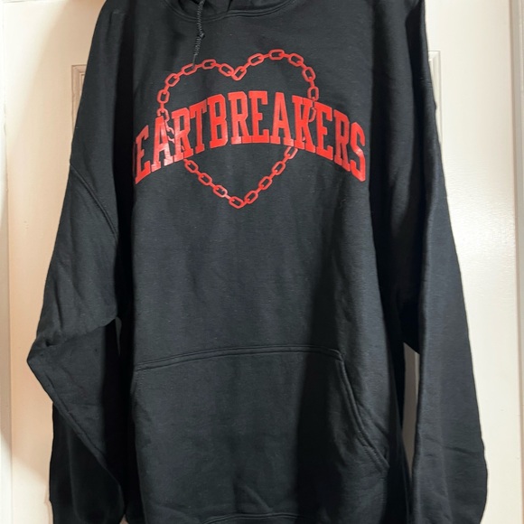 Heartbreakers Club black hoodie sweatshirt Size 2XL - Picture 2 of 6